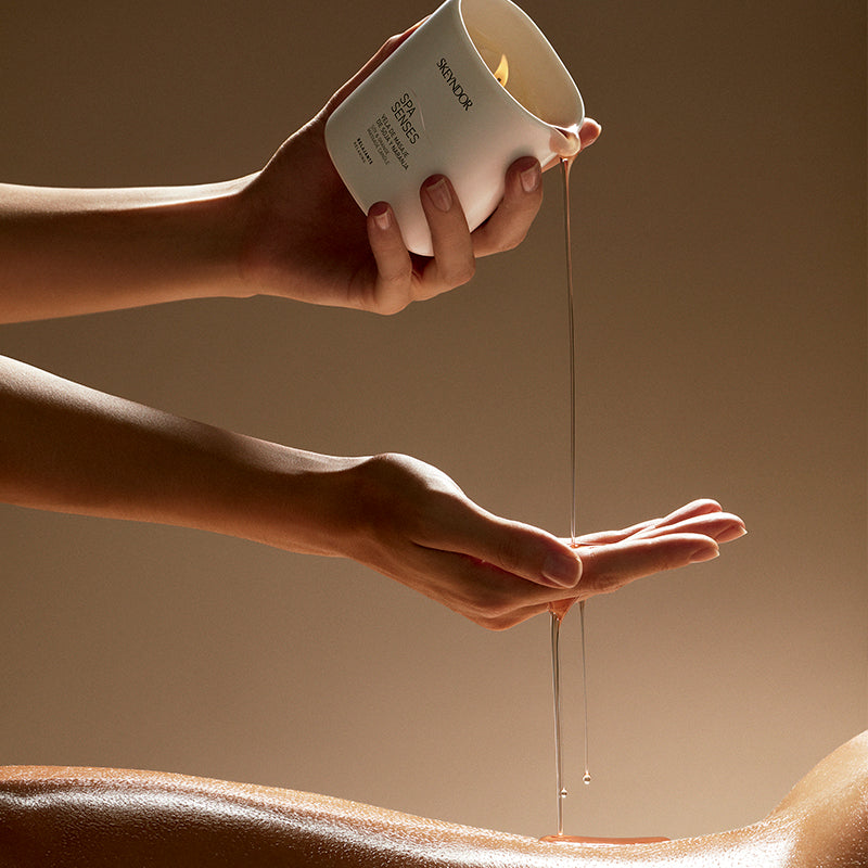 Skeyndor Soy  Orange Massage candle professional – Spa Senses