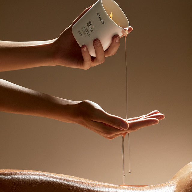 Skeyndor Soy Orange professionele massagekaars – Spa Senses