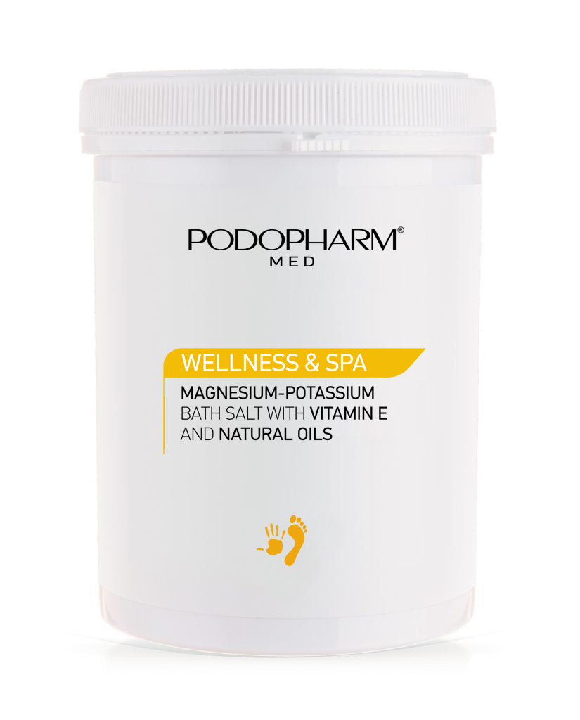 WELLNESS & SPA Magnezowo-potasowa sól kąpielowa z witaminą E i naturalnymi olejkami